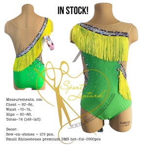 Rhythmic gymnastics Leotard, aerial acrobatics body, Rock&#39;n&#39;Roll, Twirling Baton, Artistic figure skating, Size 42-44, age 14-16 新体操　レオタード
