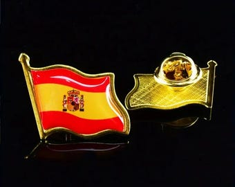 Spain Flag Pin