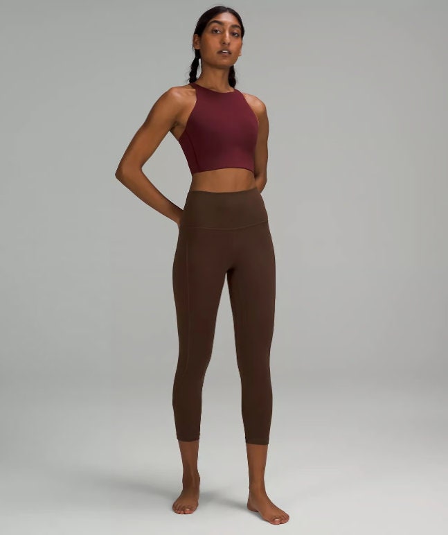 sell] NWT Lululemon Align High-Rise Crop 21” in Java (2) : r