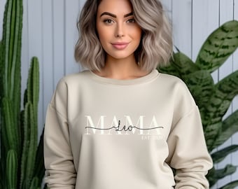 Personalized mom sweater with children's names | Mom Shirt Kids Names | Shirt with children's names for mom, mom, grandma, aunt etc. for Mother's Day