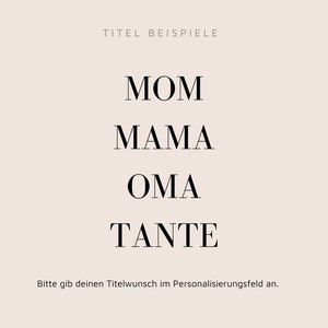 Mama Tshirt Mom Shirt Kindernamen personalisiertes Muttertagsgeschenk personalisiertes Mom TShirt Mama Statementshirt MOM Shirt Bild 6