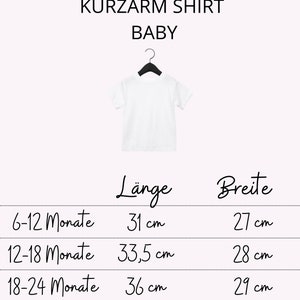 Birthday shirt for girls or boys with number & name Birthday shirt personalized with number and name image 6