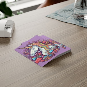 Physchedelic Unicorn-speelkaarten