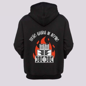 Tekno sweatshirt eager for hype