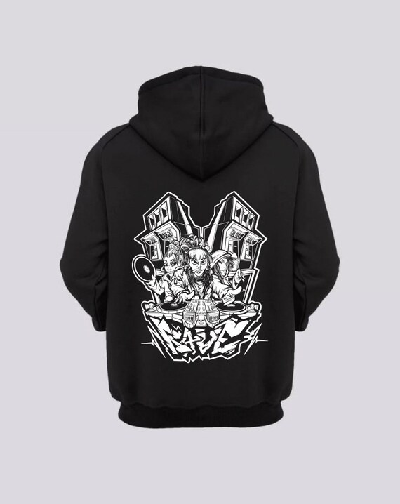 Sudadera Rave soundsystem Etsy España