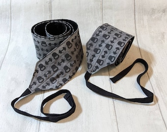 Kettlebell Print Wrist Wraps - Weightlifting Support Straps for Gym Fitness Training CrossFit Powerlifting
