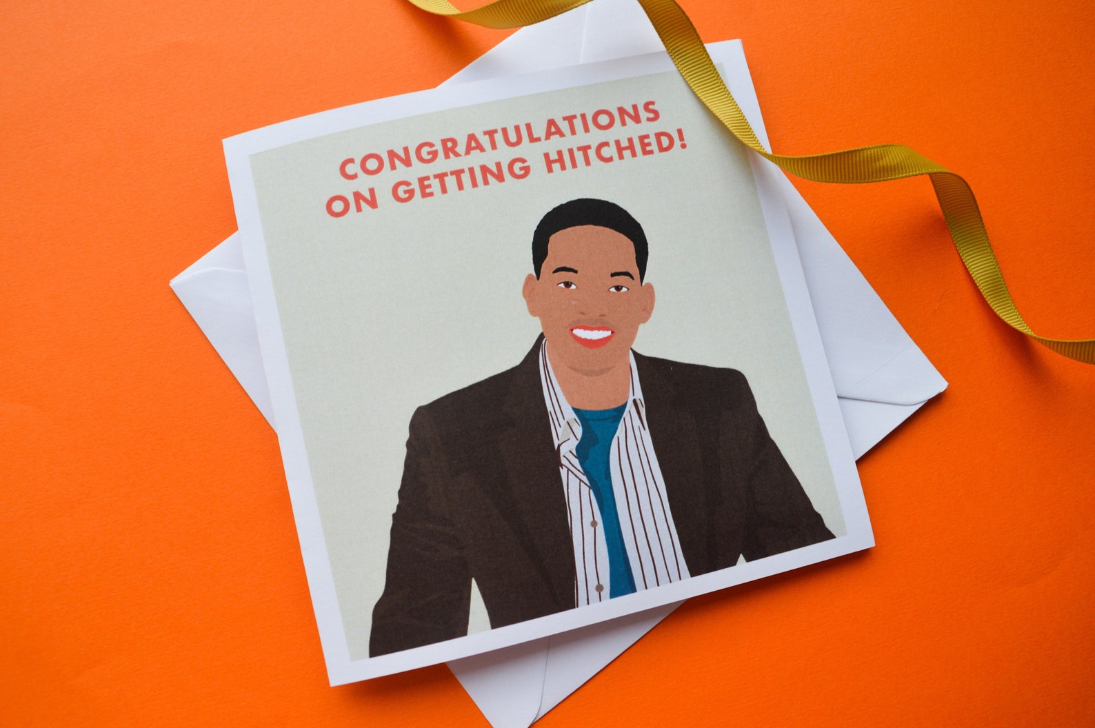 Congratulations On Getting Hitched / Hitch / Wedding / Movie / Etsy