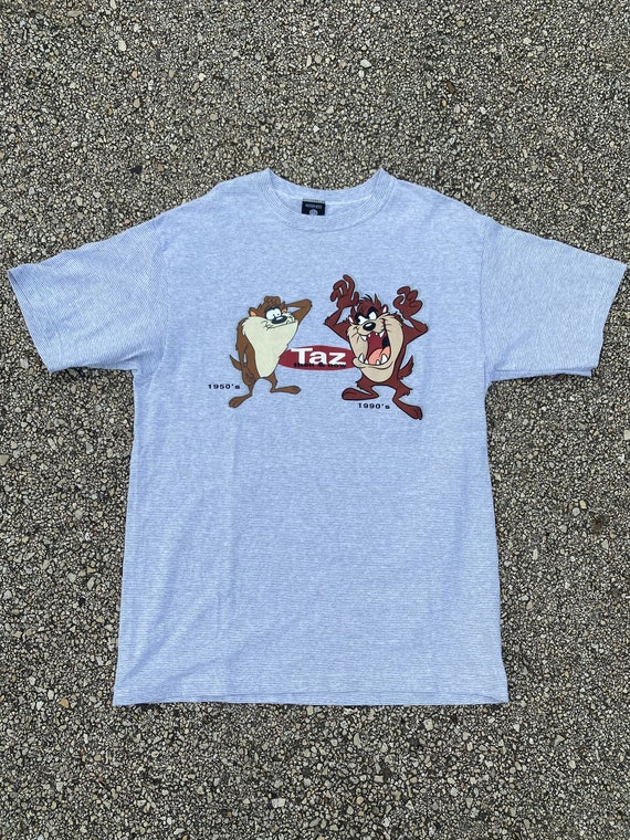 Vintage 90s looney tunes taz shirt