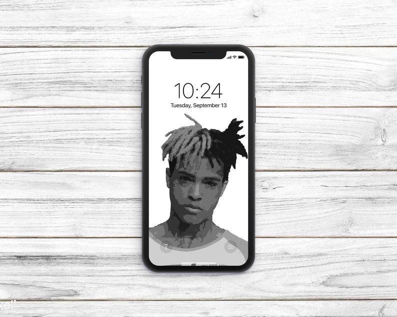 Xxxtentacion Mugshot Iphone Wallpaper Etsy etsy