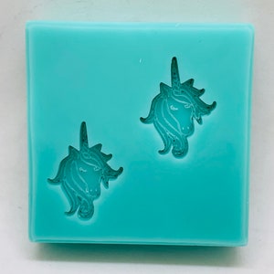 Unicorn Earrings Silicone Mold