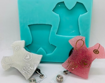 Scrub silicone mold