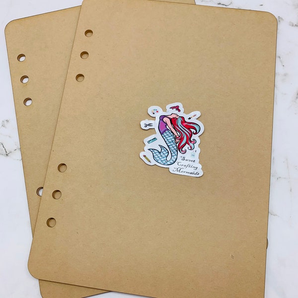 A5 Acrylic Notebook Set for notebook making