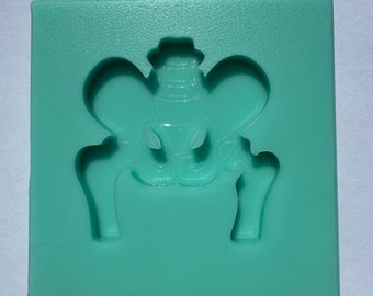 Hips Badge Reel/Keychain Silicone Mold