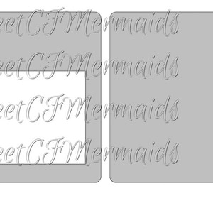 Sticky note pad holder SVG file for silhouette/Cricut/ machine cutting