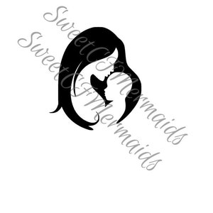 Mère allaitante SVG Téléchargement numérique Fichier de coupe silhouette / Cricut