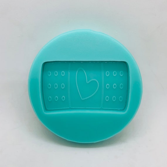 Scrapes and cut cover Badge Reel/Keychain/Silicone Mold