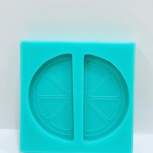 Lemon Wedge decoration tumbler topper Silicone Mold