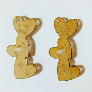 Valentine Dangling Earrings silicone mold