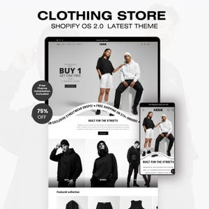 Streetwear Shopilly Theme | Fashion Boutique Website Template