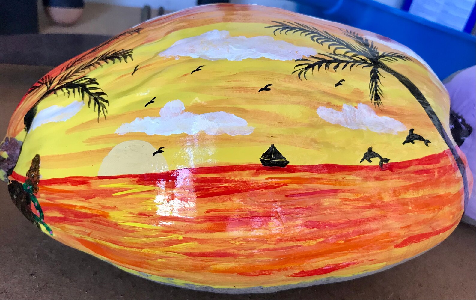 Painted Coconuts Etsy