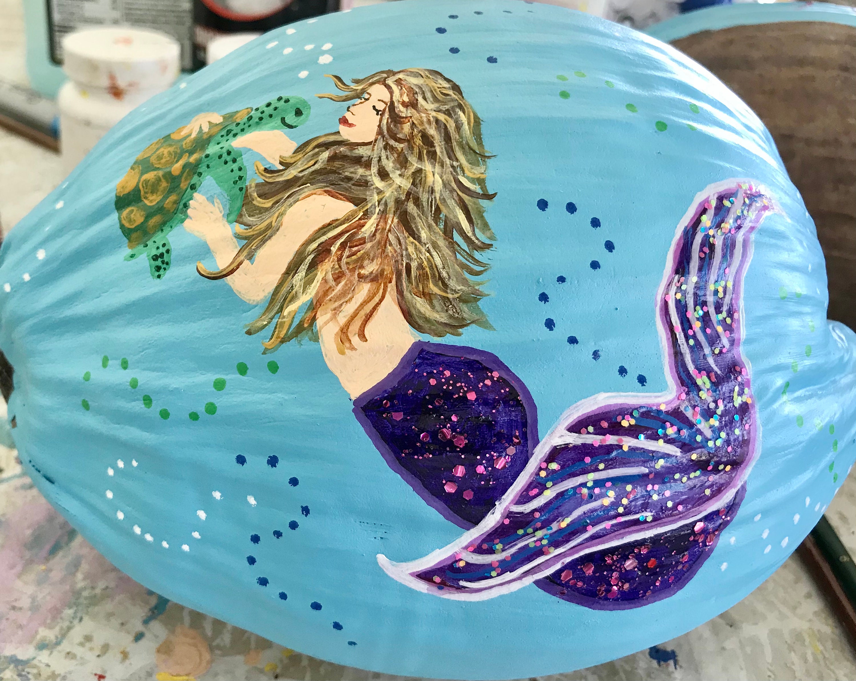 Painted Coconuts Etsy