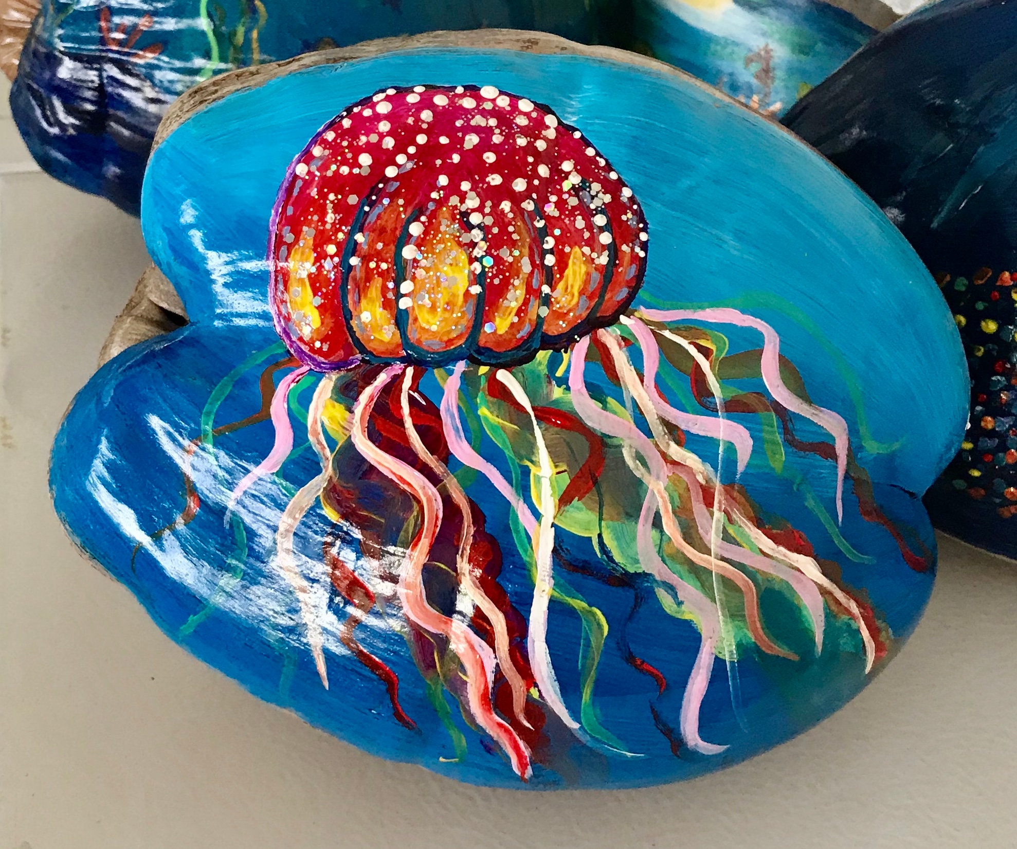 Painted Coconuts Etsy