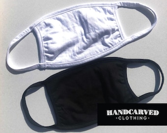 Washable, Cotton, Face Mask, with ear loops