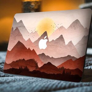 Mountains Macbook 16 Inch Case Pro Macbook Air 13 Inch Case Touch Id Macbook Pro 13 Inch Case 2018 Nature Macbook Pro 15 Inch Case NK0368