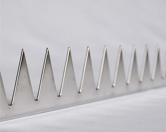 Ninja Deterrent™ | Fence Spikes Wall Spikes Anti Climb Home Security Guard | GizaGiza Single Bladed 1.0 m Stainless | Bird Spikes