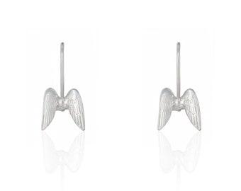 Doppelpaar Engelflügel Ohrringe