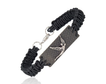 The Teaching Angel Bracelet With Flower Of Life