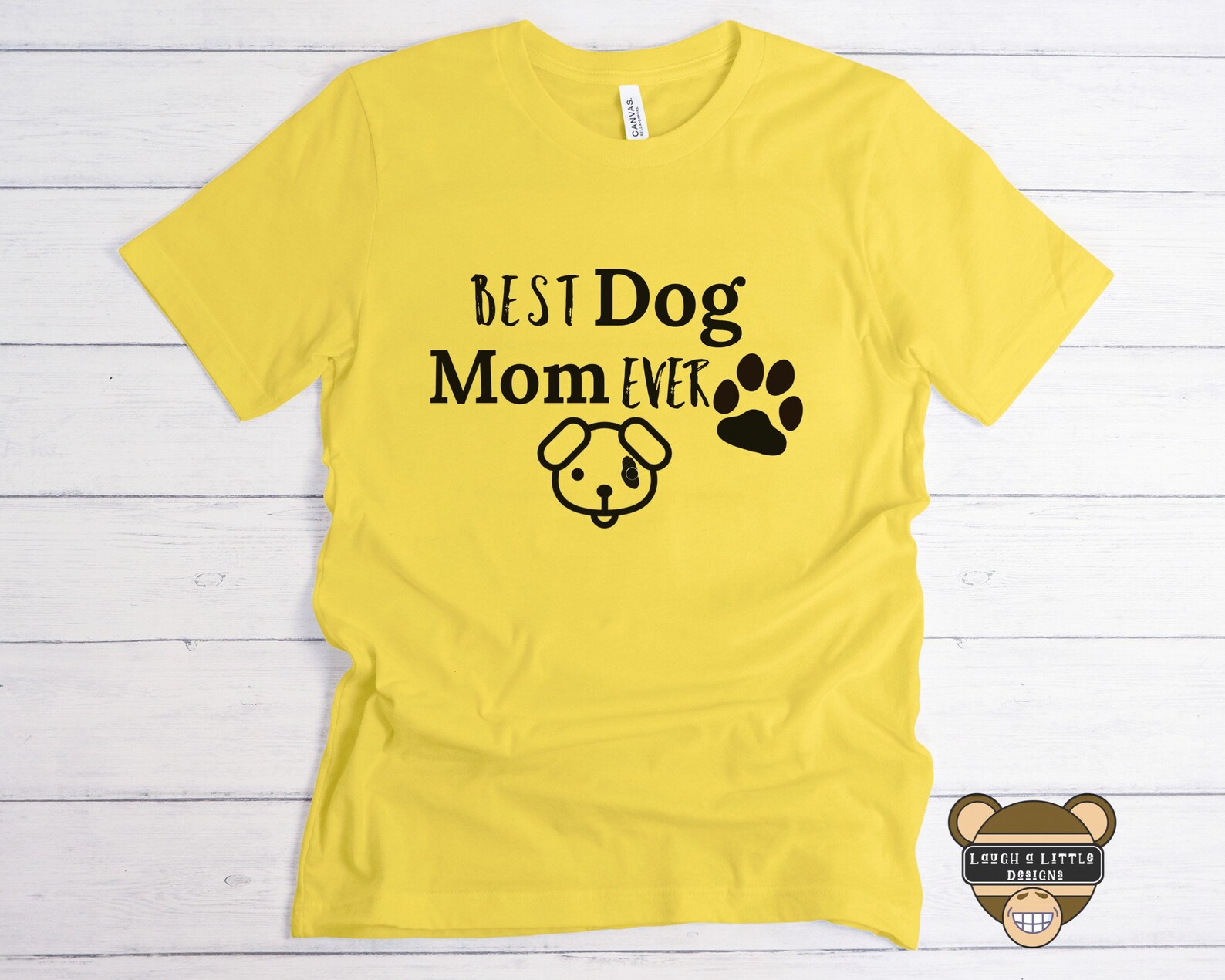 Best Dog Mom Ever Shirt Dog Mom TShirt Dog Mom Short For Etsy