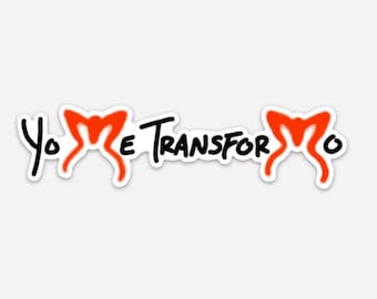 Yo Me Transformo Rosalia Sticker, MotoMami