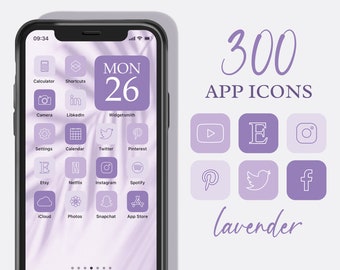 Lavender Icons Etsy Aesthetic icon bg purple nct heachan eboy edit kpop. lavender icons etsy