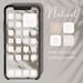 Neutral Beige Aesthetic Boho iPhone iOS 14 App Icons , Minimal App Cover, iPhone icons, iOS 14 Icons Boho, iOS 14 Icons, App Icons, iOS 14 