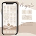 Majestic App Icons, Aesthetic iOS Icons, Abstract Cream Beige App Covers, Boho Home Screen, Neutral iPhone App Icons, iPhone Icon Pack 