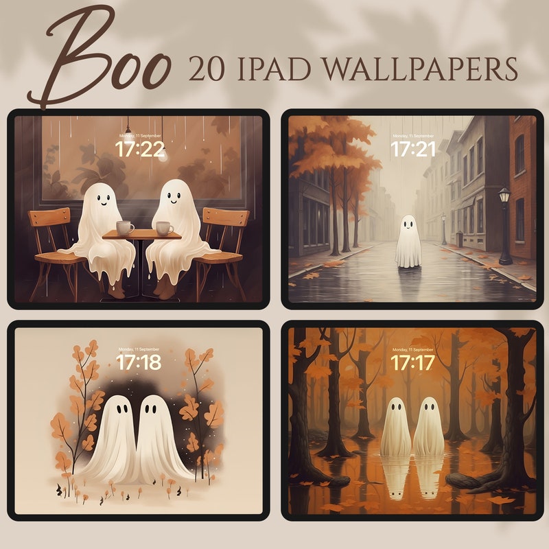 Cute Halloween iPad Wallpaper - Etsy