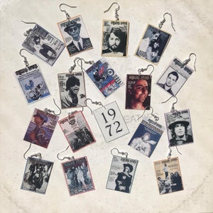Rolling Stones Mini Mag Earrings