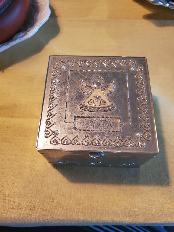 2 Things Remembered Mens Metal Marvin Boxes...Jewelry… Gem