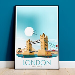 London Tower Bridge Print image 1