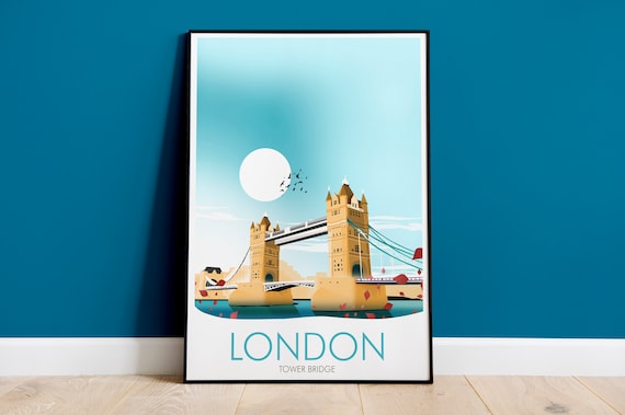 London Tower Bridge Print