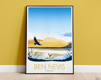 Ben Nevis Print, Scotland