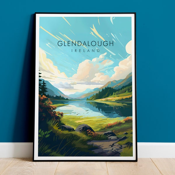 Glendalough Print, Ireland