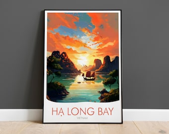 Vietnam Print, Ha Long Bay