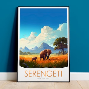 Serengeti Print, Travel Print