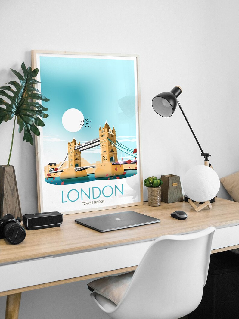 London Tower Bridge Print image 8
