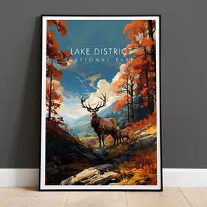 Lake Distrikt Print, Cubria
