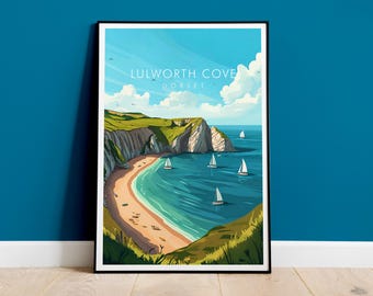 Lulworth Cove Dorset Print