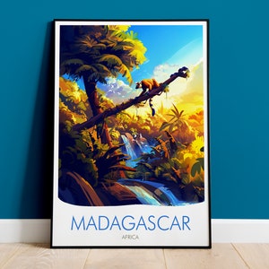 Madagascar Print, Africa - Travel Decor