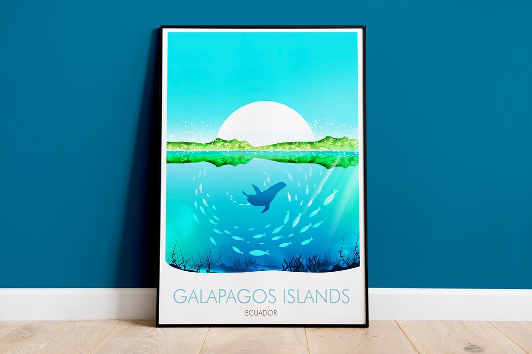 Galapagos Islands Print - Etsy